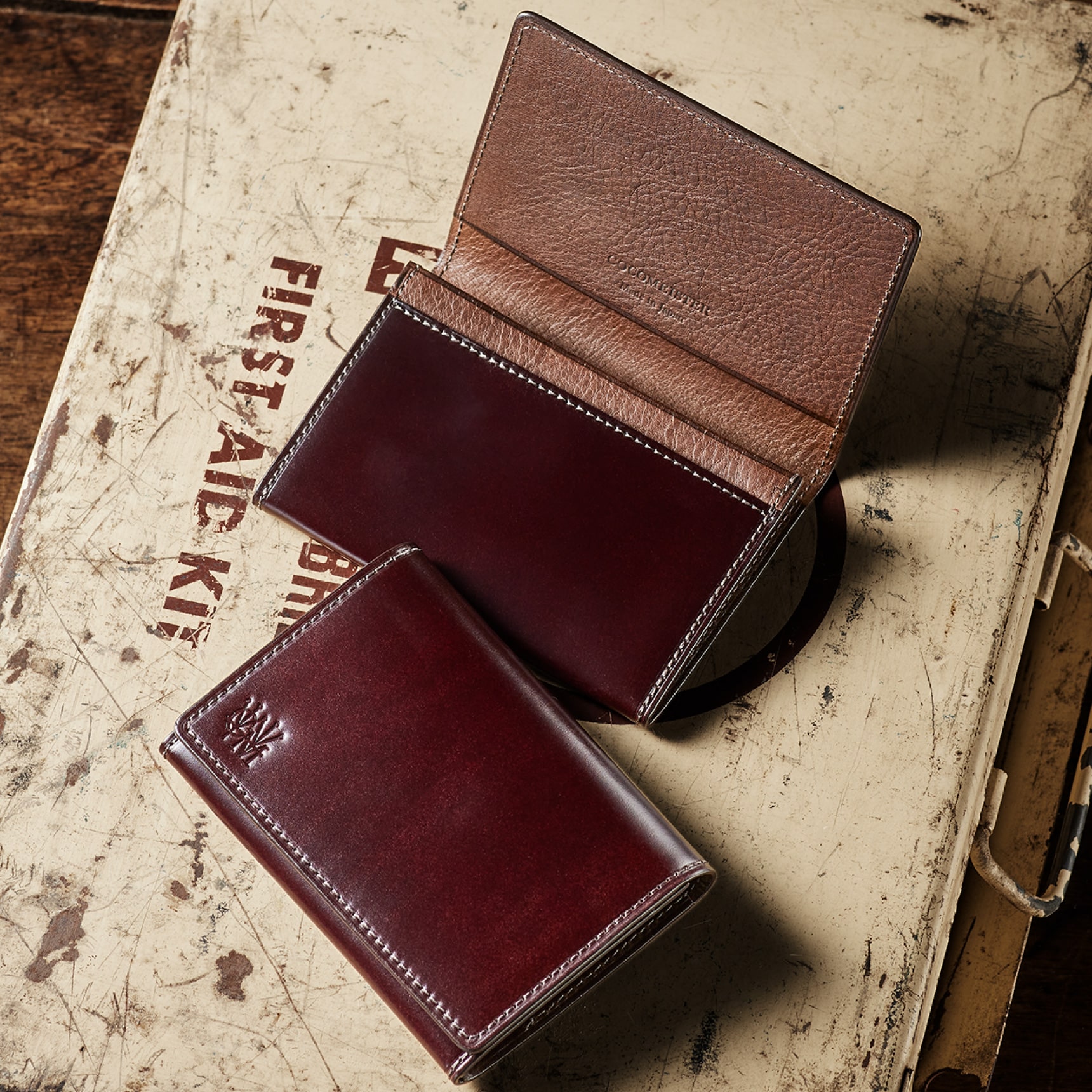 楽天市場】【ココマイスター】マーパット・デザート 名刺入れ メンズ