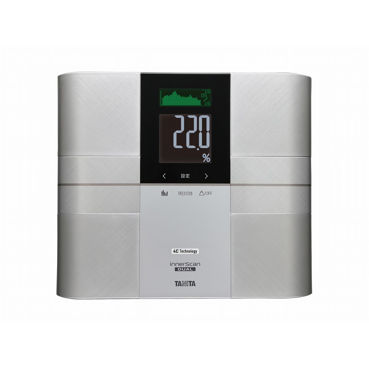 楽天市場】タニタ(TANITA) 体組成計 50g単位 インナースキャンデュアル