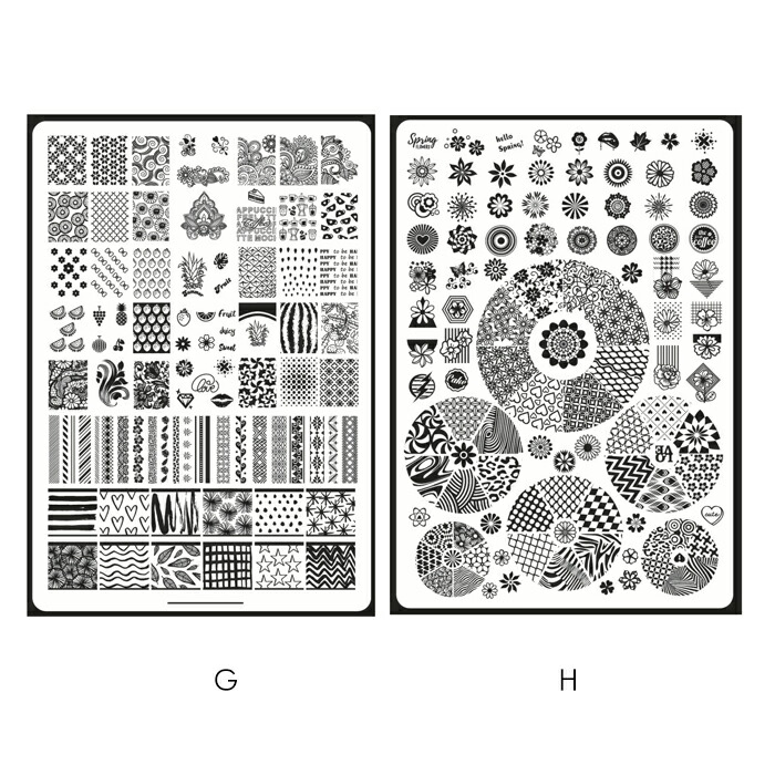 楽天市場】プラスチック スタンププレート Lサイズ 手が切れない 軽い