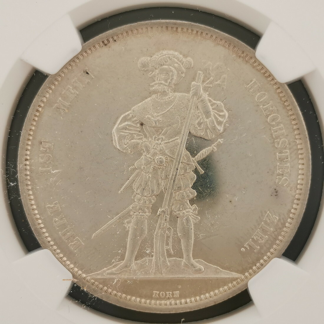 楽天市場】SWITZERLAND スイス 5フラン 銀貨『ベルン』 射撃祭 1857