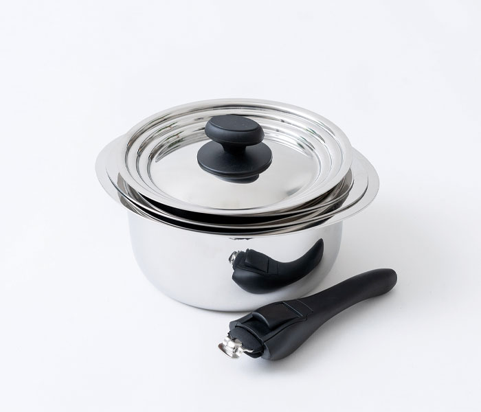 楽天市場】十得鍋 セット 宮崎製作所 JN-ST-1 ソースポット16・18