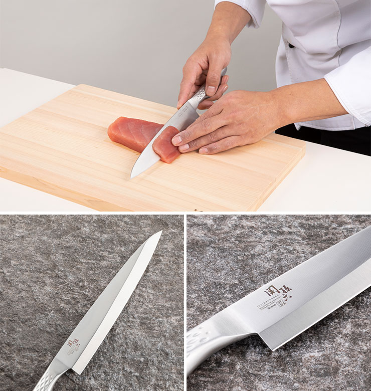 楽天市場】関孫六 匠創 刺身包丁 210mm ステンレス AK1134 貝印 kai