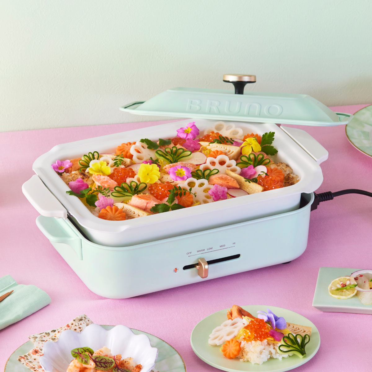 楽天市場】BRUNO コンパクトホットプレート 限定カラー たこ焼き