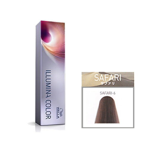 楽天市場】ウエラ イルミナカラー サファリ 6 80g（第1剤） 【2剤