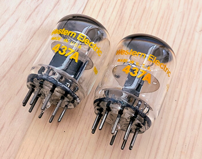 楽天市場】3r3299○Western Electric 437A 真空管 2本ペア 箱付き
