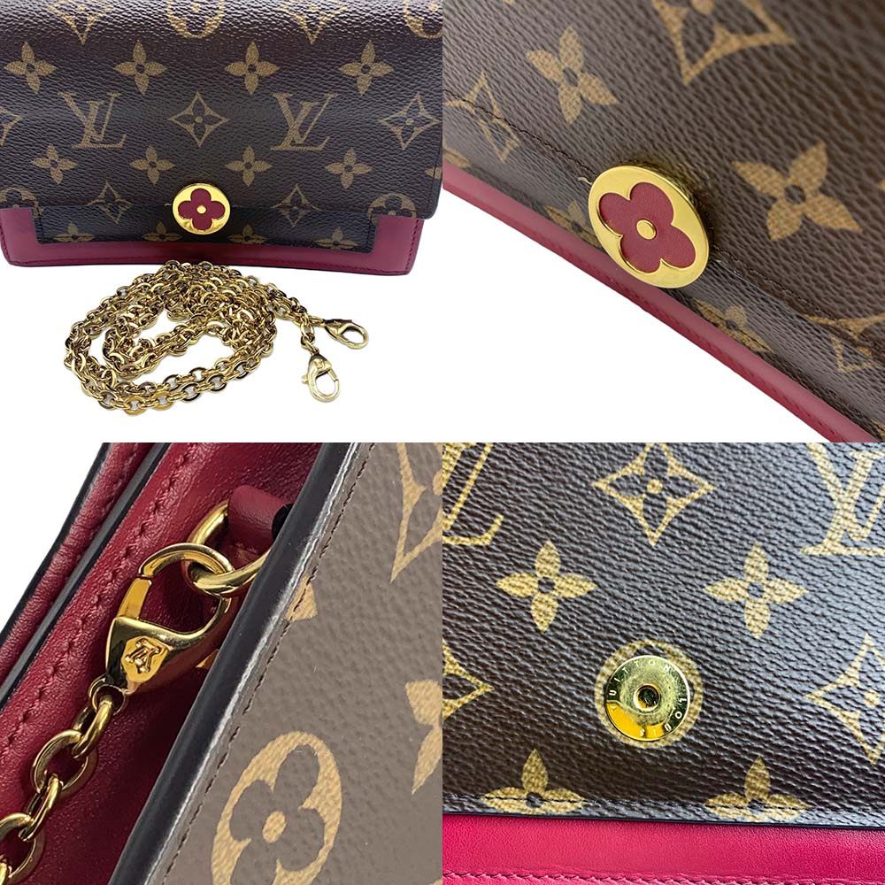 楽天市場】ルイヴィトン チェーンウォレット ポルトフォイユ フロール