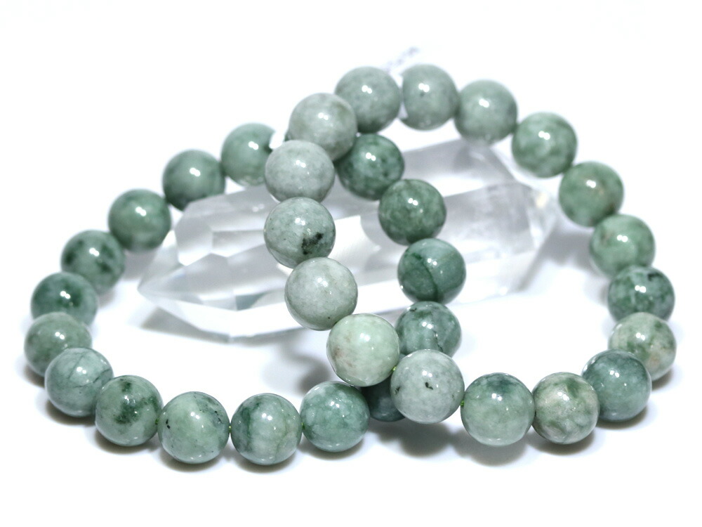 楽天市場】☆高品質☆【ブレスレット】日本翡翠 緑 (糸魚川産) (約12mm