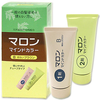 マロンマインドカラー明るいブラウン6箱 マロン マインドカラー B
