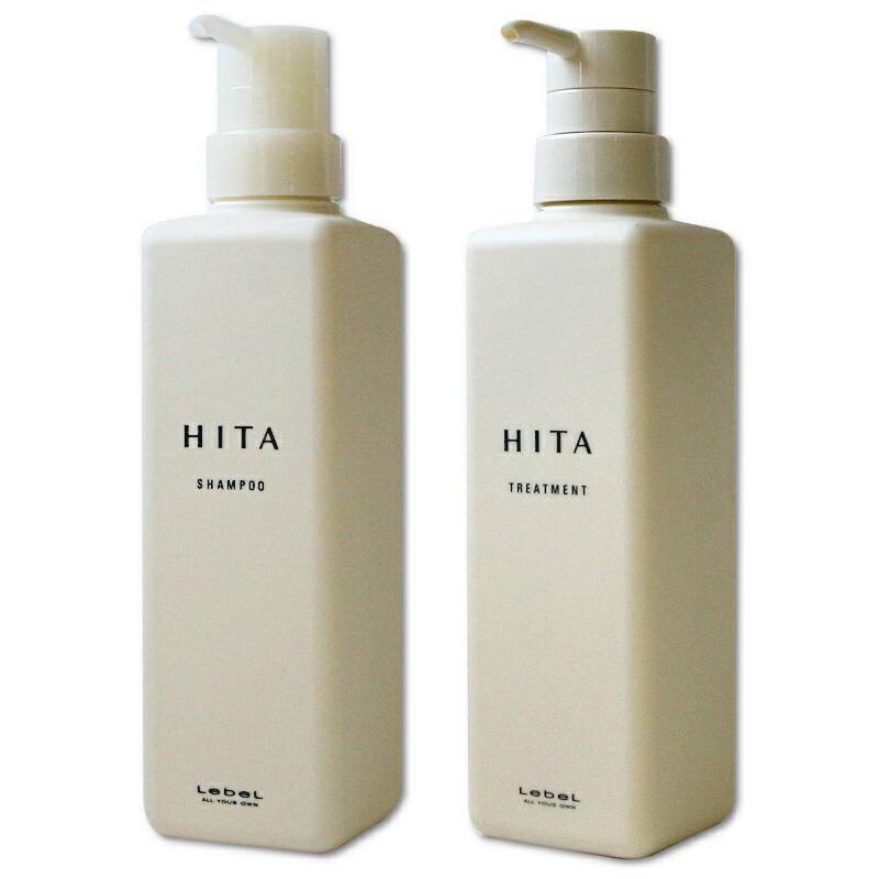 楽天市場】【セット販売 シャンプー＆トリートメント 】ルベル HITA