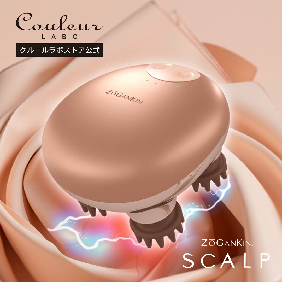新品✴︎未使用】ZOGANKIN ゾーガンキンスカルプ マッサージャー