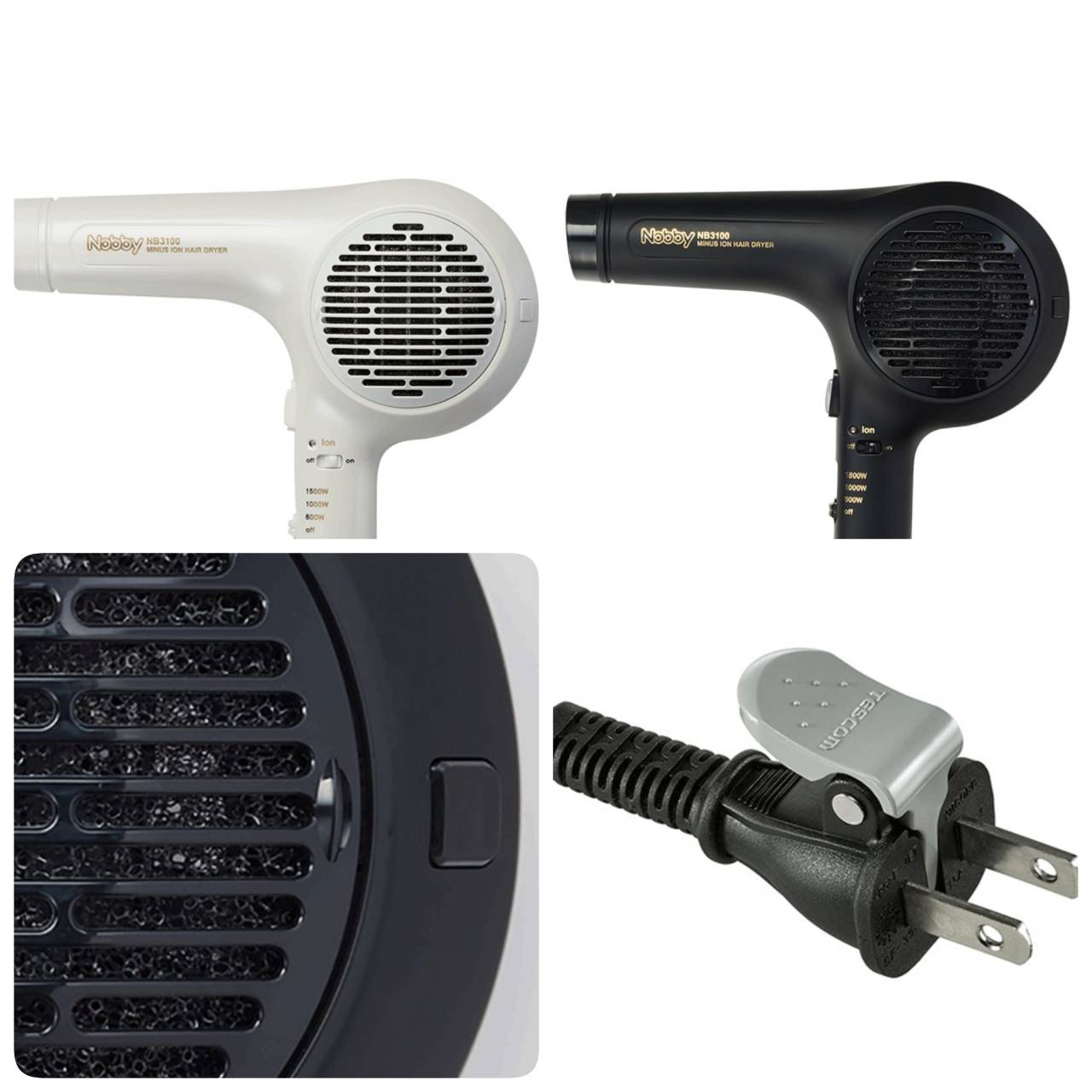 楽天市場】【2色から選択】 Nobby ( ノビー ) マイナスイオン ヘア