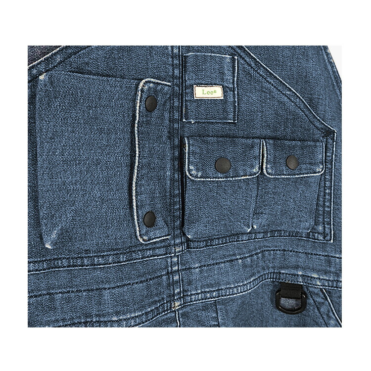 楽天市場】Lee オーバーオール マルチポケットオーバーオール メンズ