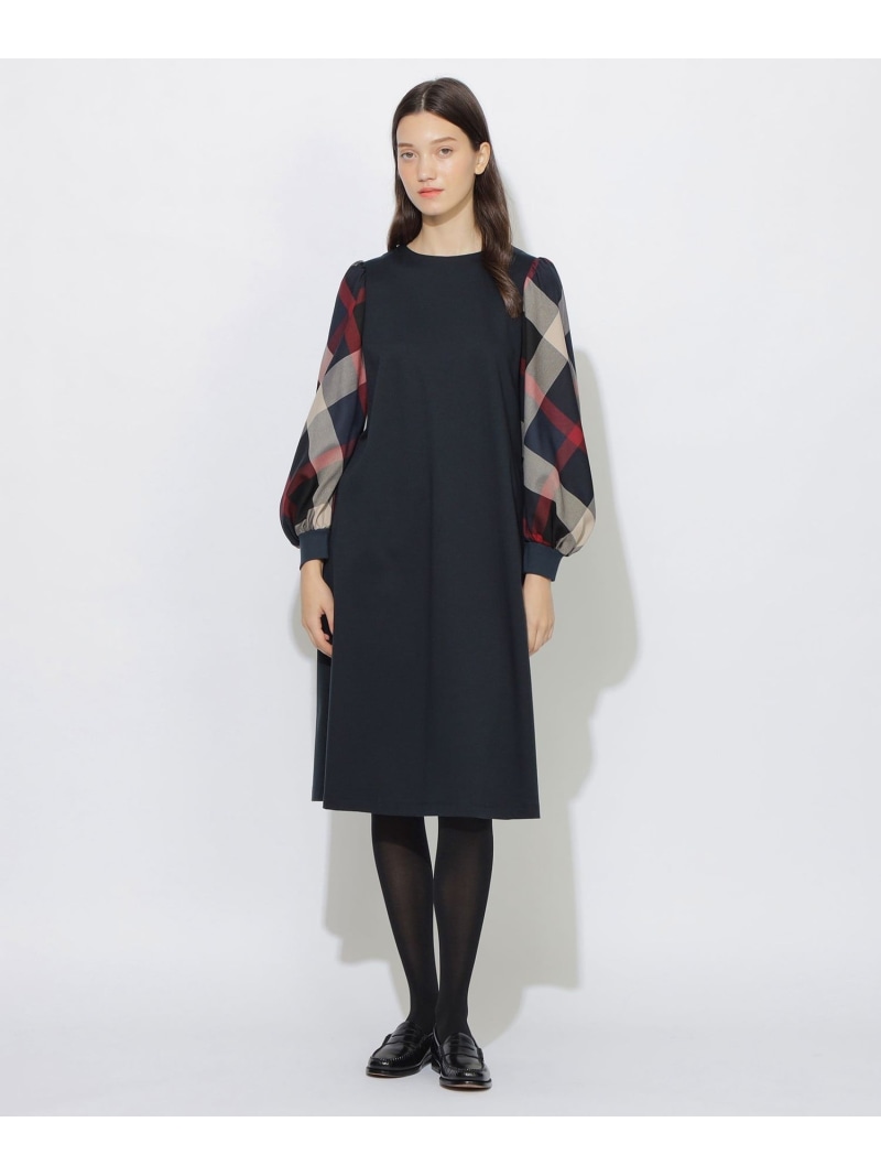 楽天市場】【SALE／50%OFF】クレストブリッジチェックスリーブポンチ