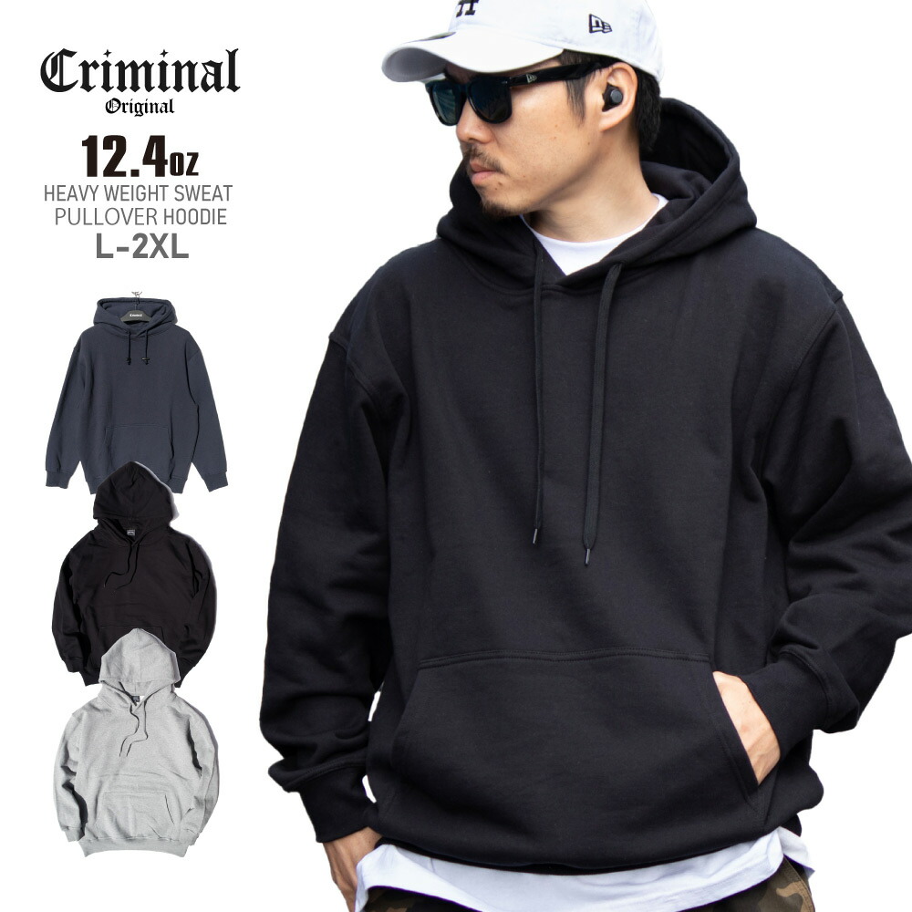 楽天市場】Criminal Original【12.4oz ヘビーウェイト スウェット プル