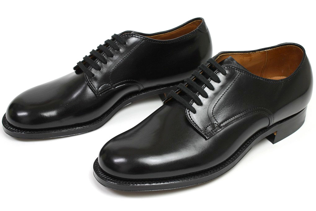 楽天市場】オールデン ミリタリーラスト プレーントゥ カーフ ブラック