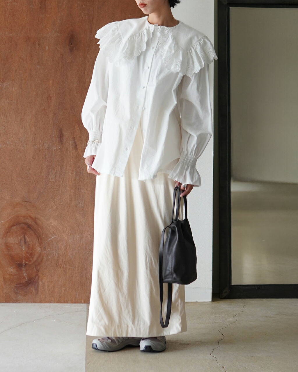 楽天市場】シンゾーン THE SHINZONE レースカラーブラウス レディース