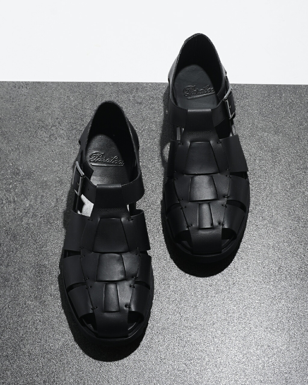 楽天市場】パラブーツ Paraboot PACIFIC レザー グルカサンダル メンズ