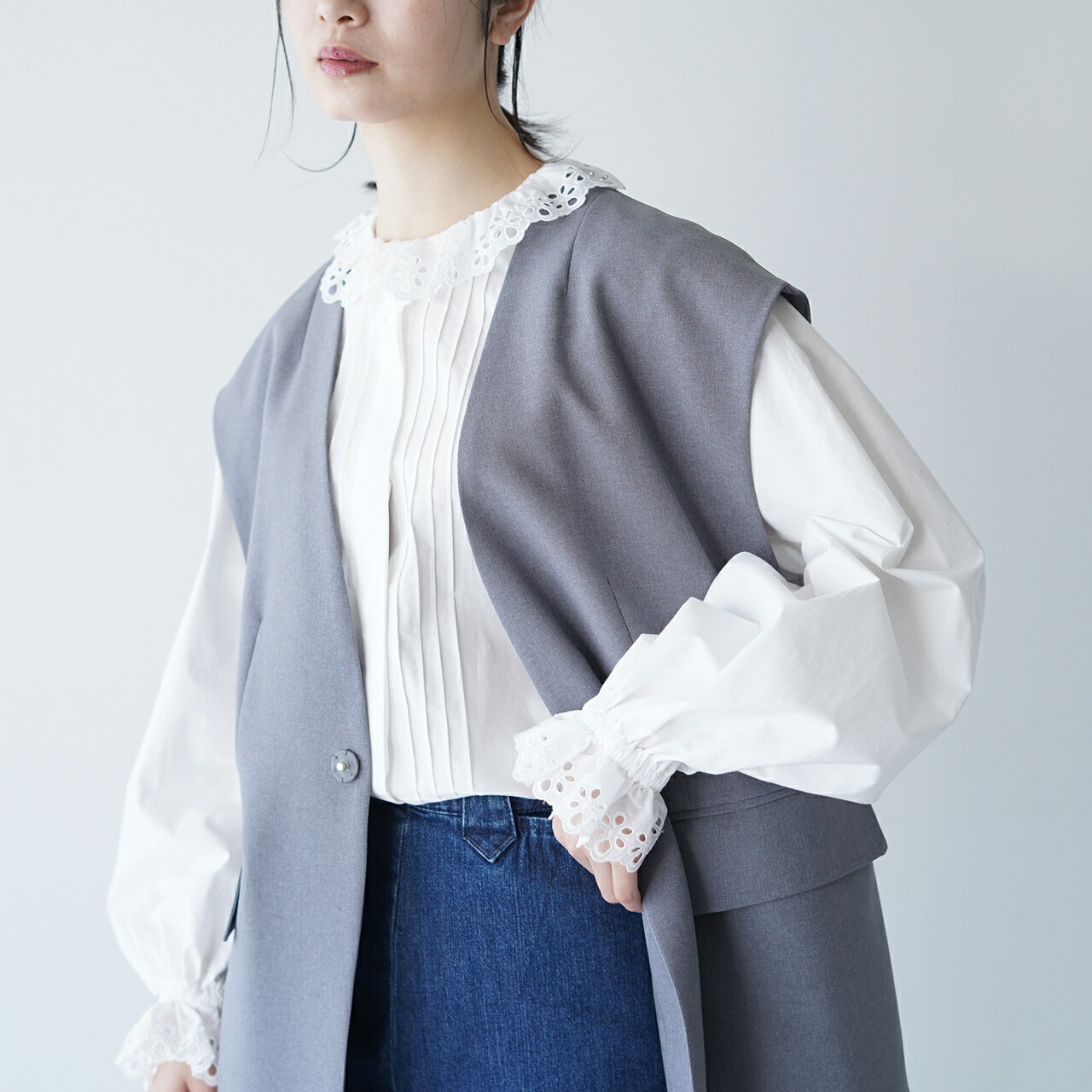 楽天市場】【SALE！50%OFF】シンゾーン THE SHINZONE レースカラー