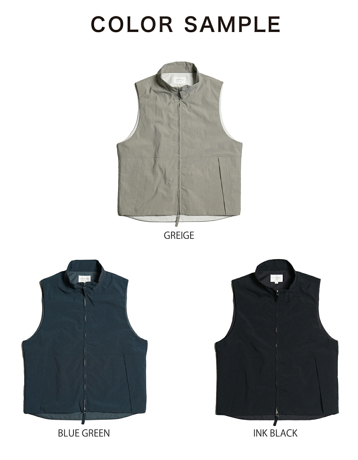 楽天市場】スティルバイハンド STILL BY HAND スタンドカラー アウター