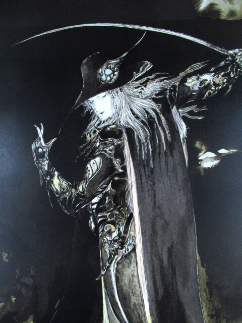 楽天市場】天野喜孝 リトグラフ 1997 黒衣の剣士 : ギャラリー