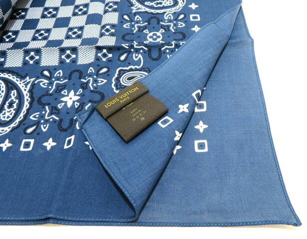 楽天市場】LOUIS VUITTON ルイヴィトン 小物 バンダナ 2枚組 M75264
