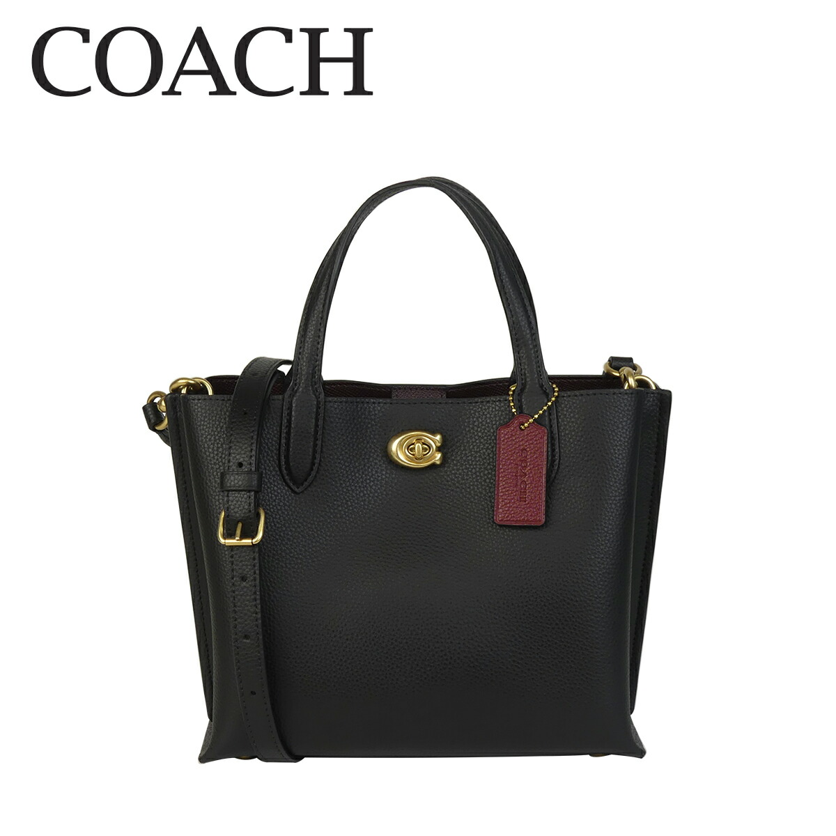 楽天市場】コーチ バッグ ウィロウ トート 24 WILLOW TOTE 24 2WAY
