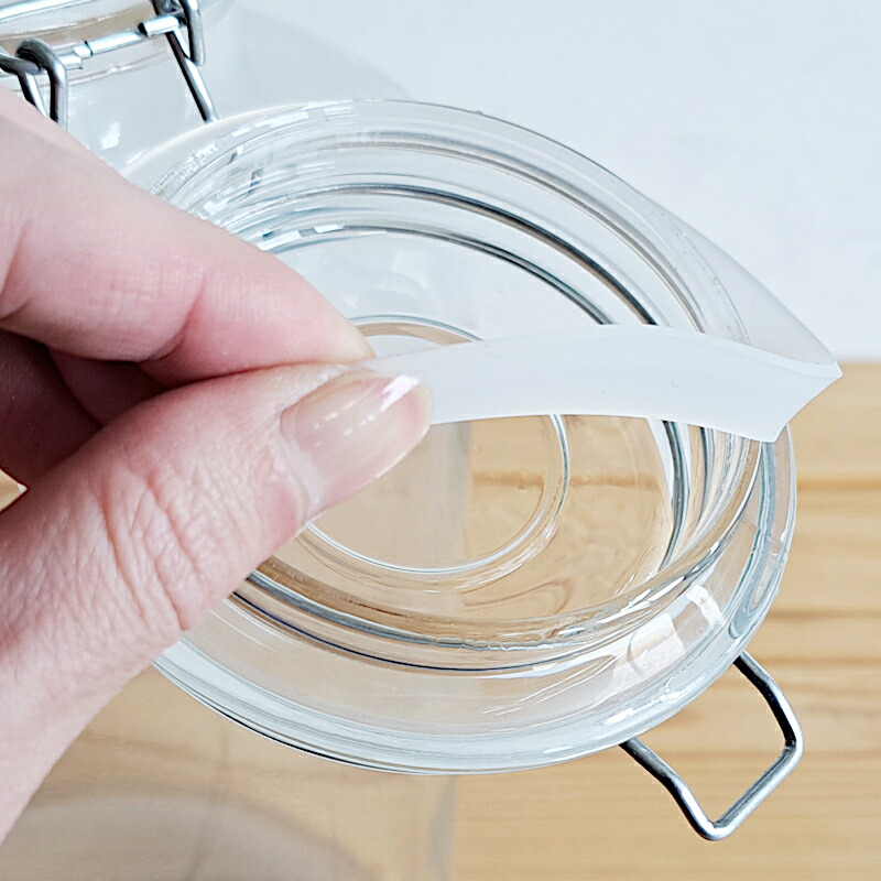 楽天市場】【ガラス容器】ガラス密閉ボトル 4L クリップジャー ガラス