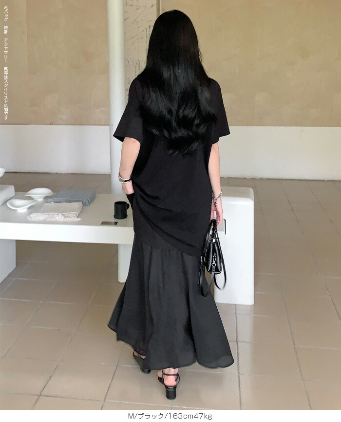 楽天市場】tシャツ ワンピース 半袖 もちもちすべすべ生地 ビッグT