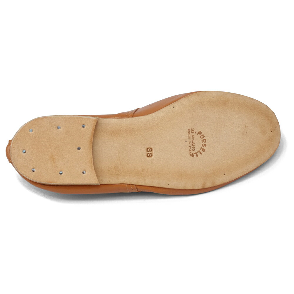 楽天市場】PORSELLI ポルセリ レディース バレエシューズ タン