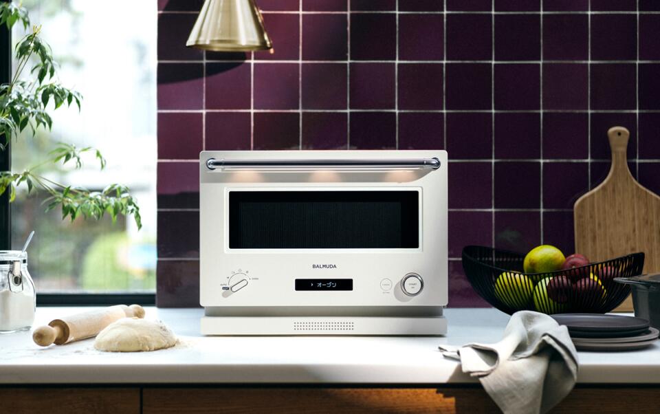 楽天市場】バルミューダ BALMUDA The Rangeオーブンレンジ K09A-WH