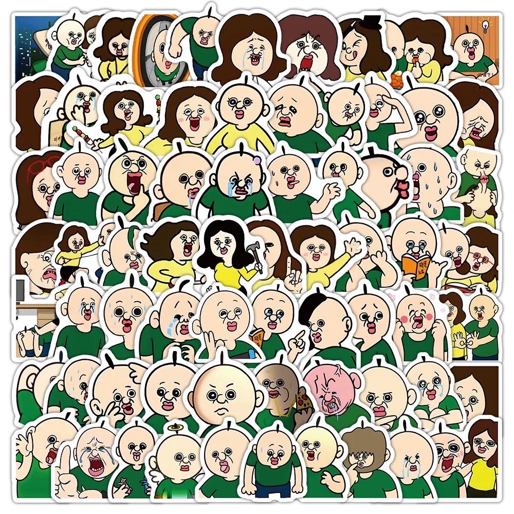 楽天市場】パンパンイの日常 パンパンイ オクジ シール ステッカー