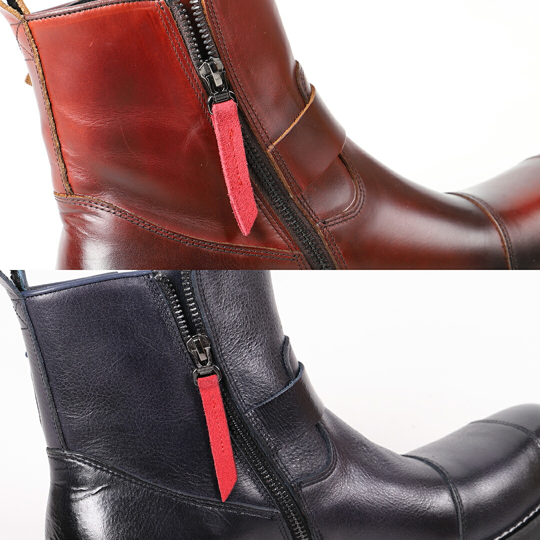 楽天市場】デグナー DEGNER メンズ シフトガード付レザーブーツ