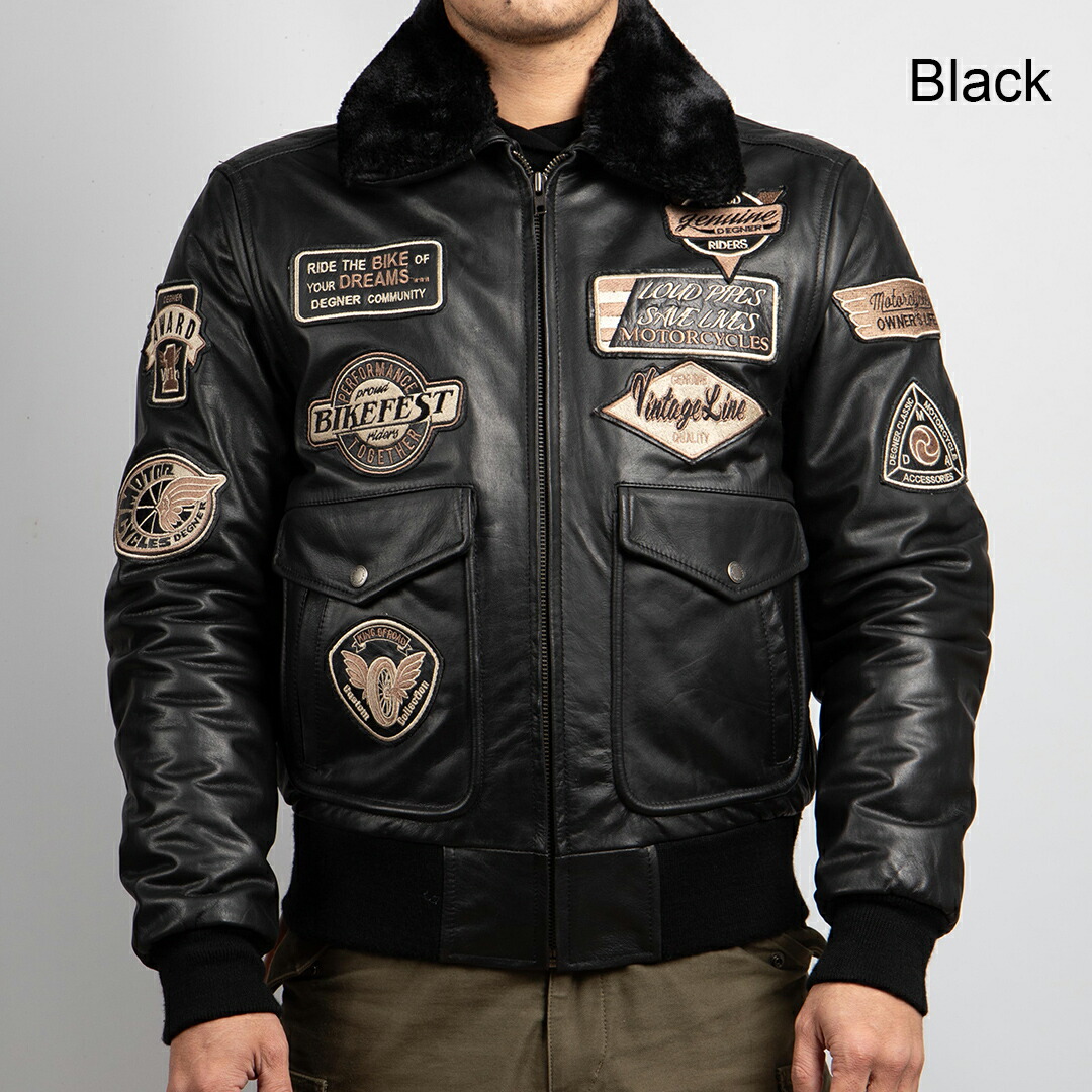 楽天市場】デグナー DEGNER 【公式】 フライトジャケット 16WJ-10 G-1