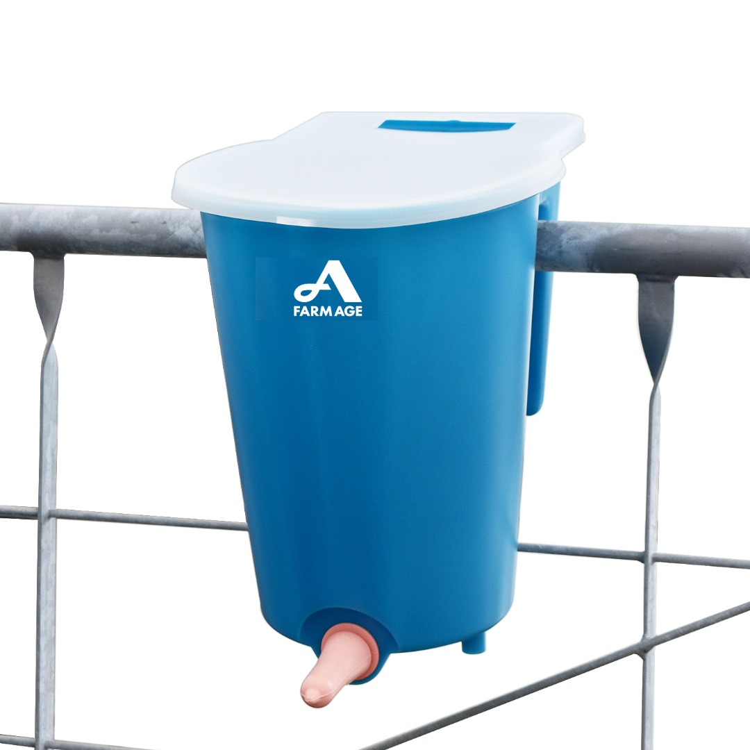 楽天市場】哺乳 バケツ 【 ハンギングミルク1(保温シリコンカバー付