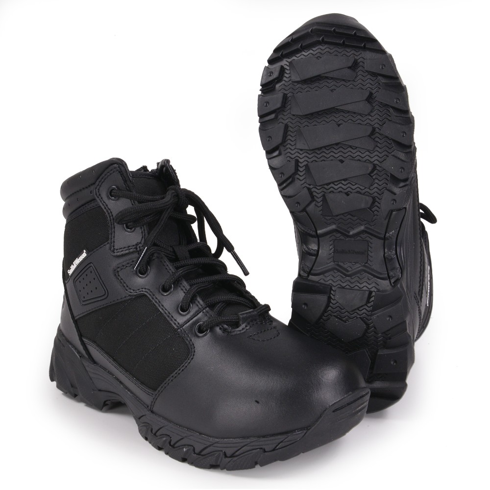 楽天市場】S&W タクティカルブーツ Breach サイドジップ ブラック [ 9W