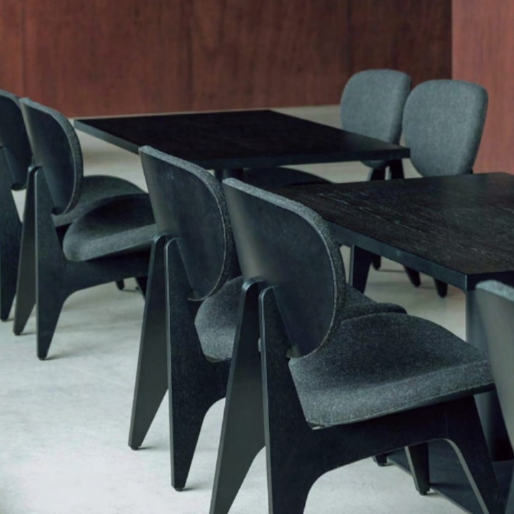 楽天市場】天童木工 長大作中座椅子 T-3206NA-ST張地Aグレード[中座