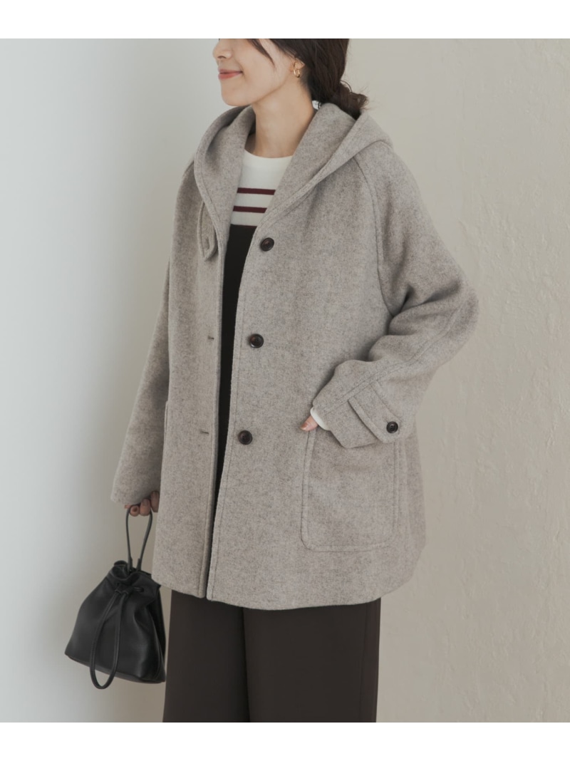 楽天市場】【SALE／20%OFF】エアリーウールフードコート URBAN