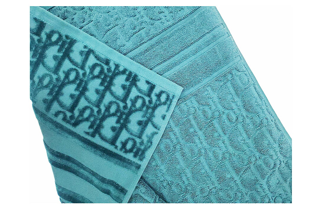 楽天市場】Dior (ディオール）ズッカ オブリーク ビーチタオル