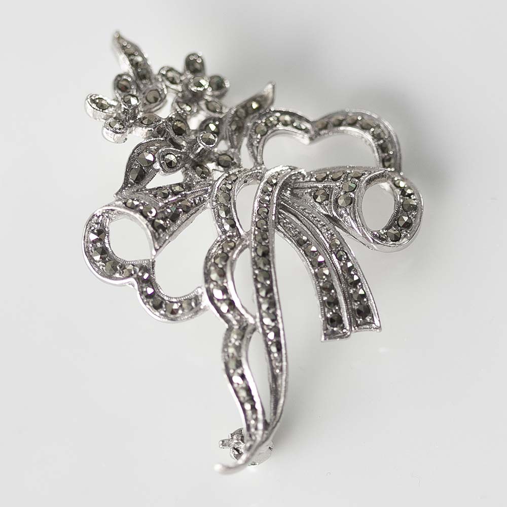 楽天市場】【50％OFF】【動画あり】アンティーク ブローチ マーカ