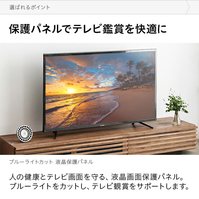 楽天市場】ブルーライトカット液晶テレビ保護パネル 55インチ : モダンデコ