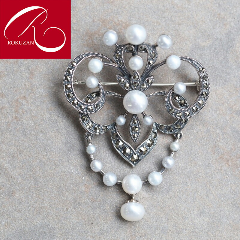 楽天市場】【碌山】 スウィング ペンダントブローチ シルバー925