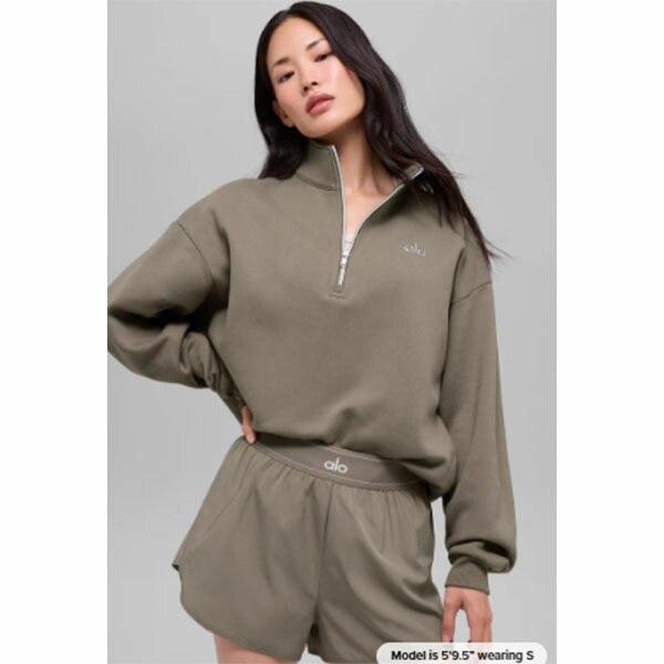 楽天市場】☆ ALO Yoga ☆ アコレード 1/4 ジップ プルオーバー