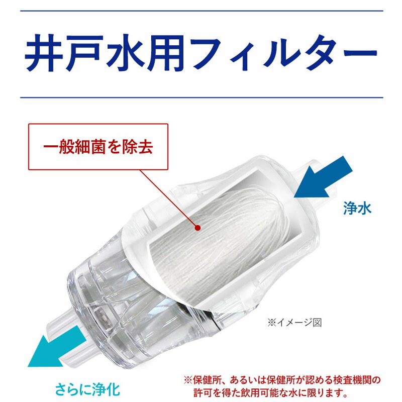 楽天市場】【 井戸水 浄水器 】赤さび 対応 浄水器 公式ドリームバンク