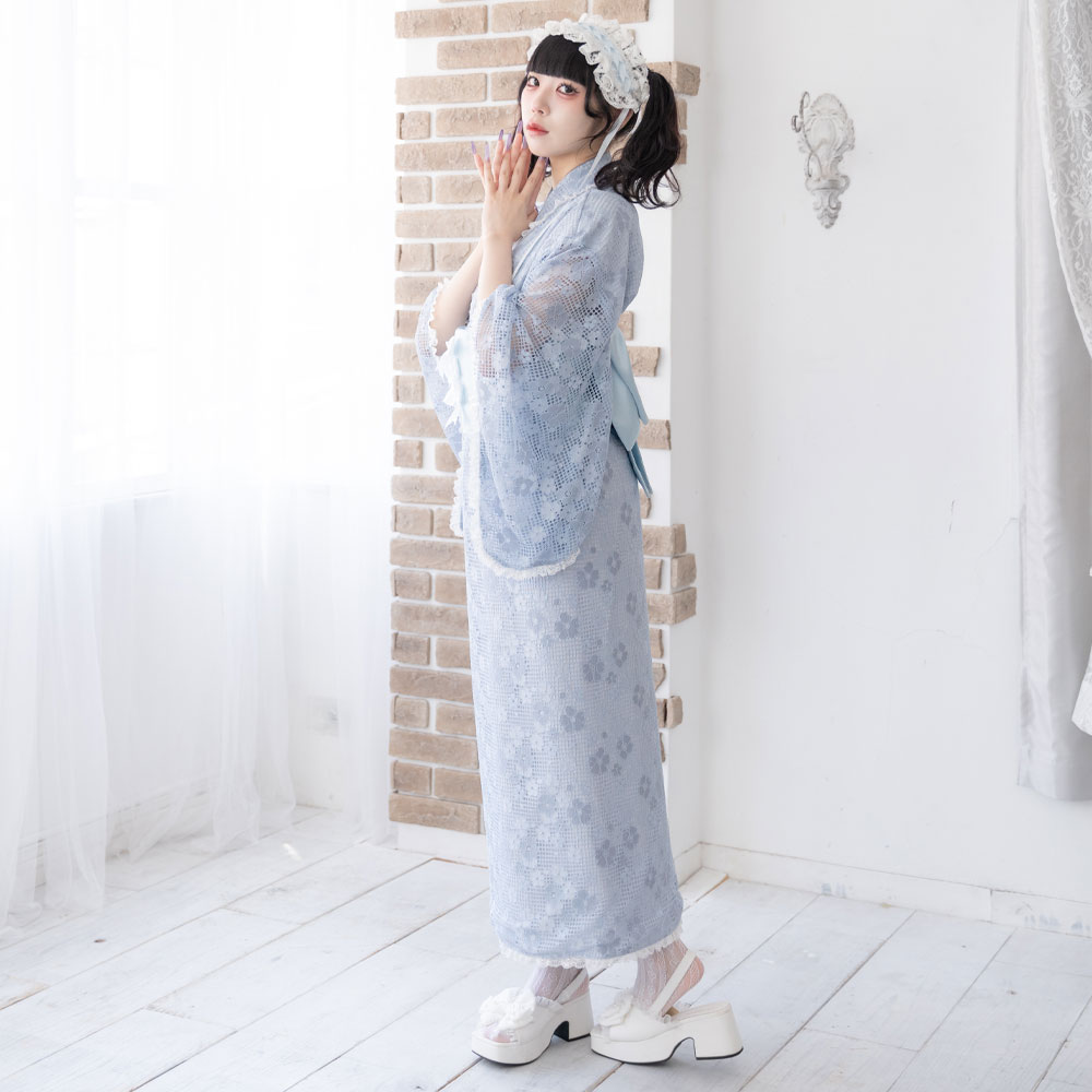楽天市場】総レースセットアップ浴衣 : 夢展望 YUMETENBO