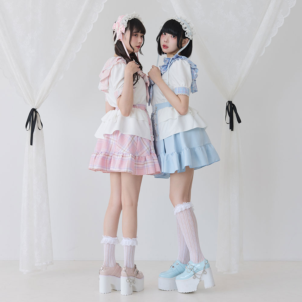 楽天市場】【SALE】二段フリルセーラーブラウス : 夢展望 YUMETENBO