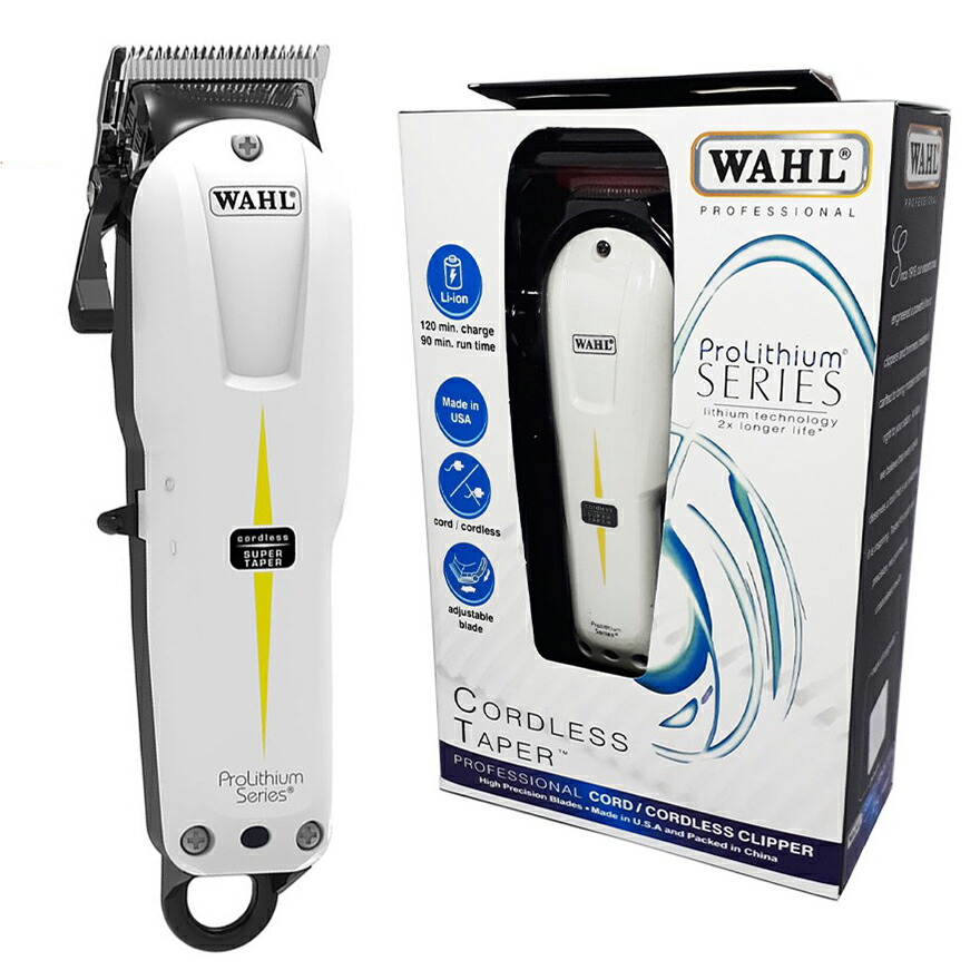楽天市場】WAHL コードレススーパーテーパー 3rd Edition コード式