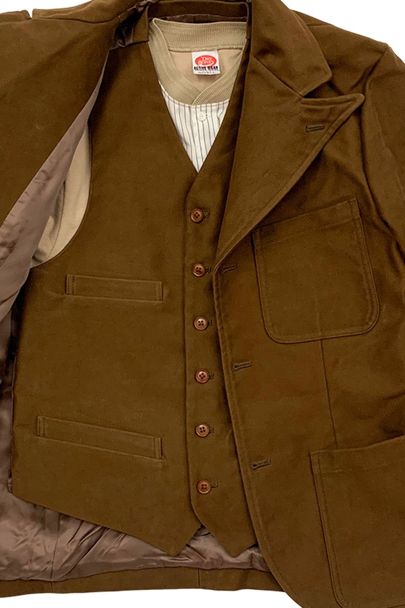 楽天市場】モールスキン 4ポケット ベスト/ DRY BONES【ドライボーンズ