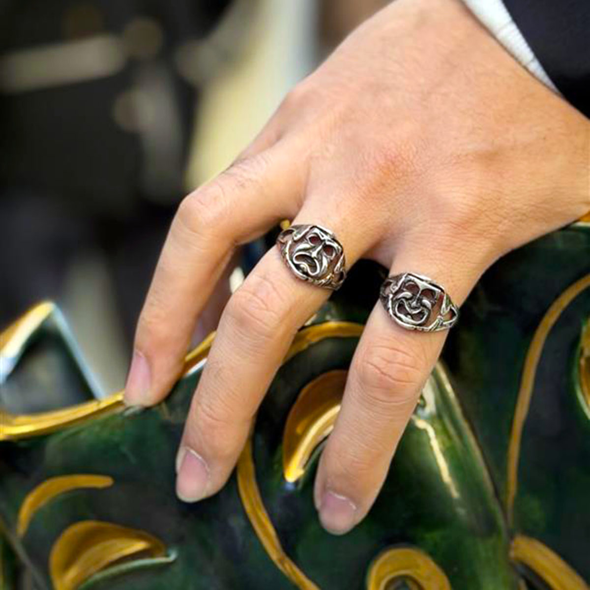 楽天市場】トゥーフェイスミステリーリング / 2 Face Mystery Ring