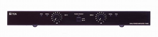 楽天市場】P-60D TOA パワーアンプ 90Wx2Ch : コネクト オンライン