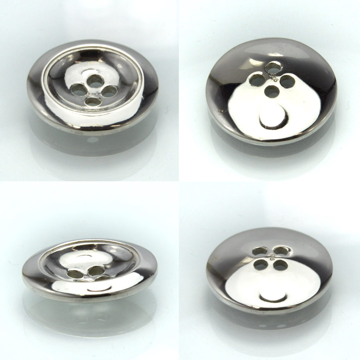 楽天市場】銀製 シルバーボタン#G (直径:20.6mm 厚み:4.3mm) シルバー